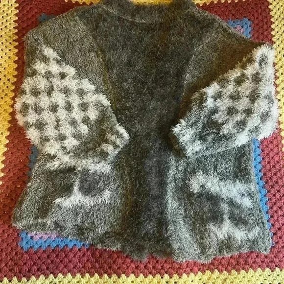 Women’s Gertrude Sampson Wooly Cardigan Size M/L - Picture 4 of 8